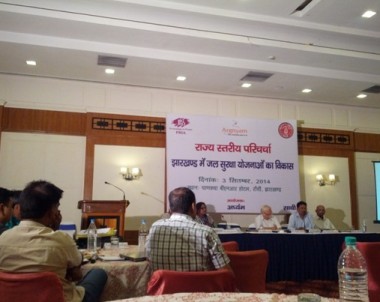 State level consultation on Upscaling Water Security Plans in Jharkhand