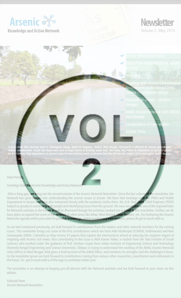Newsletter Volume 2 – May 2014