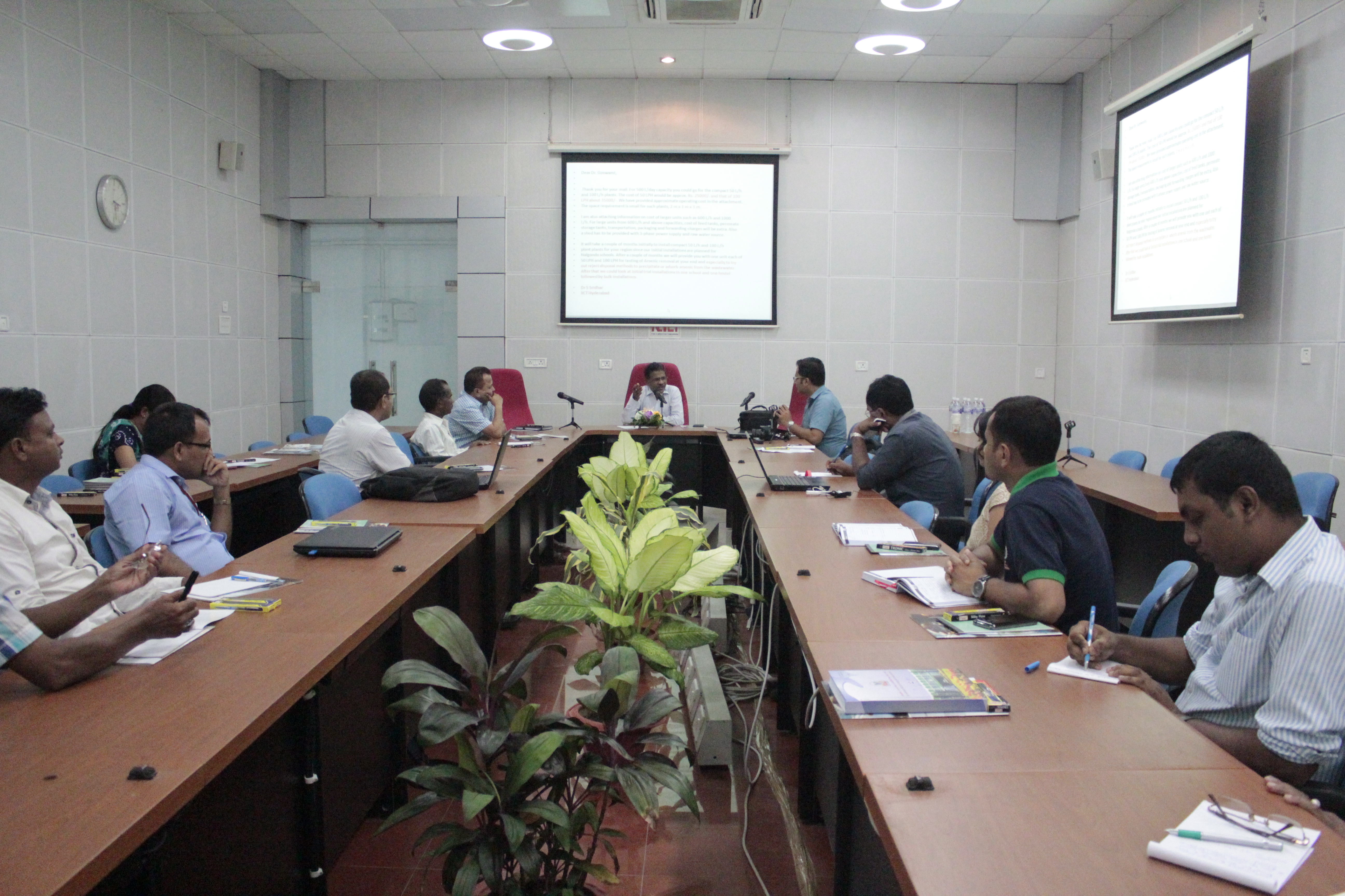 Meeting On  Formulation Of Multi-sectoral Research And Technology Demonstration Project On The Utilization Of Ground Water