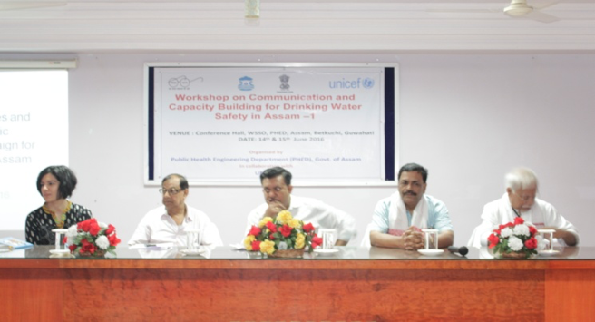 Workshop on Communication and Capacity Building for Drinking Water Safety in Assam